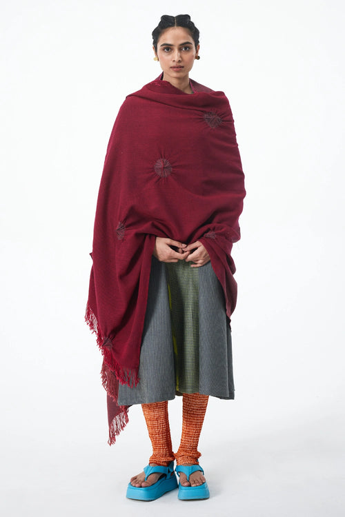 Red Keeper's Shawl