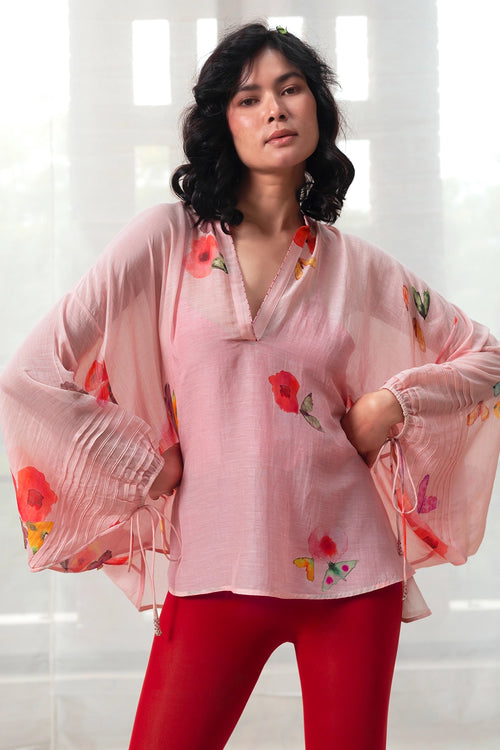 Jizo Pink Top