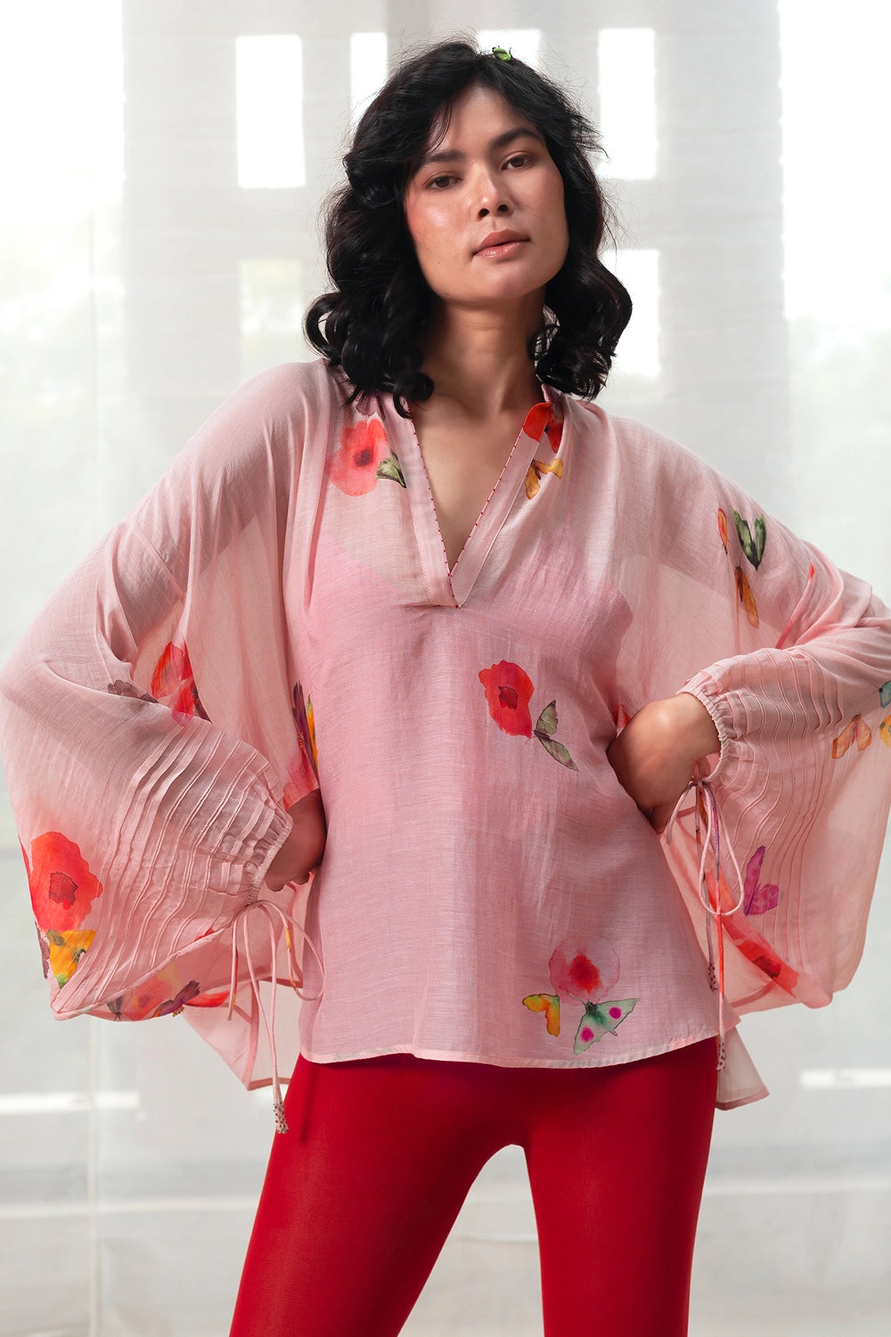 Jizo Pink Top