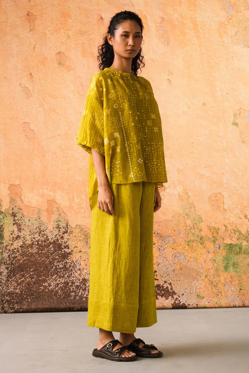 Leaf Green Meadow Co-ord Set