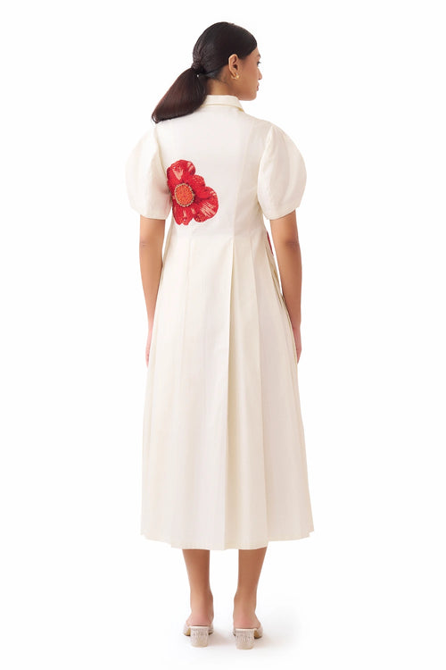 Crimson Poppy Dress