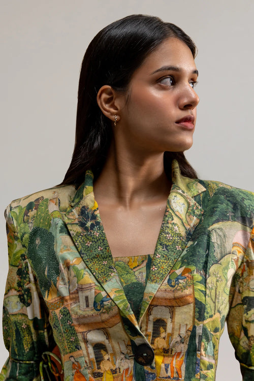 Vantara Crop Blazer