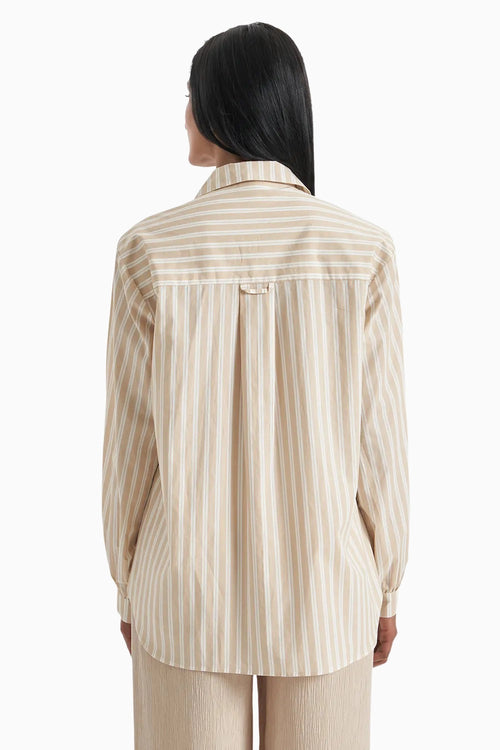 Toasted Vanilla Lace Shirt