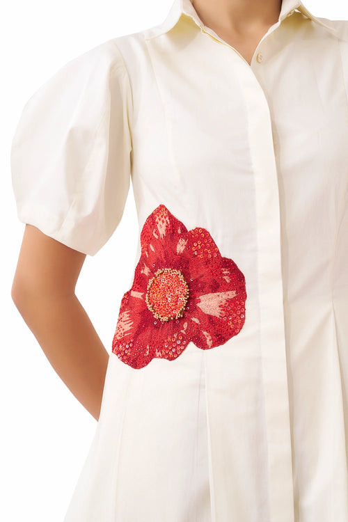 Crimson Poppy Dress