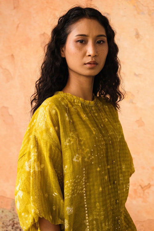Leaf Green Meadow Co-ord Set
