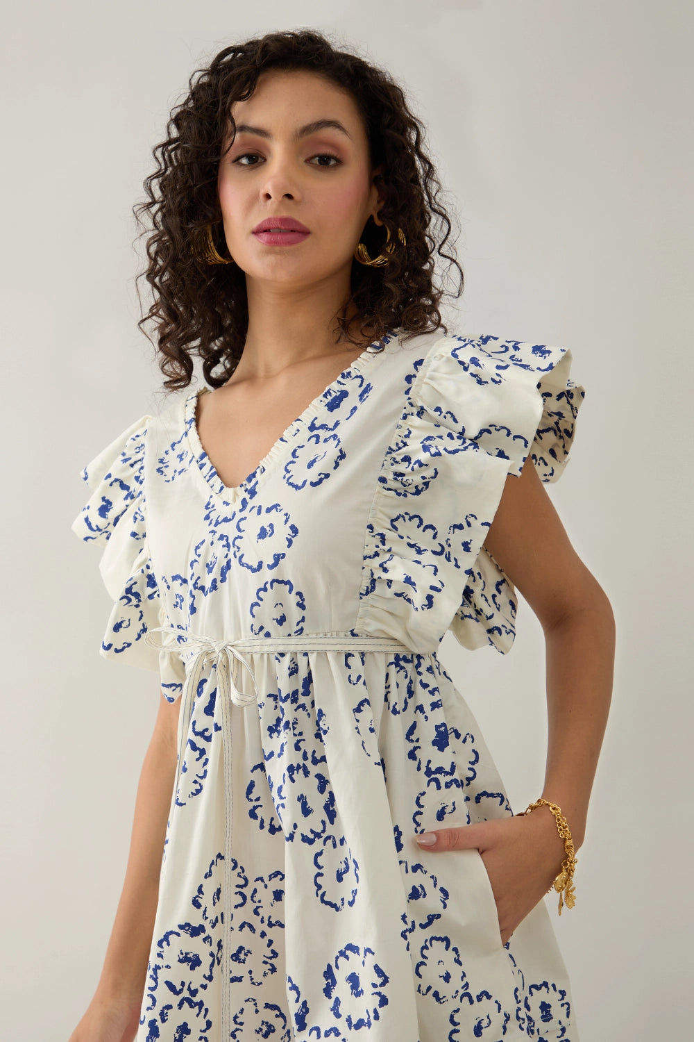 Gala Off White Dress