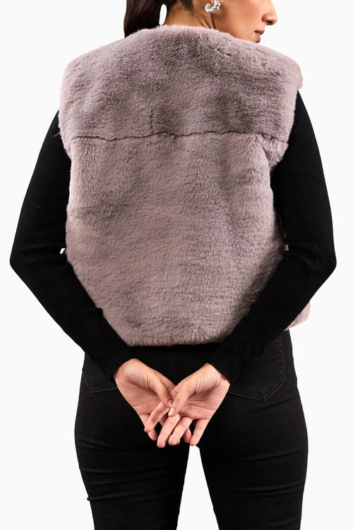 Furry Cloud Vest