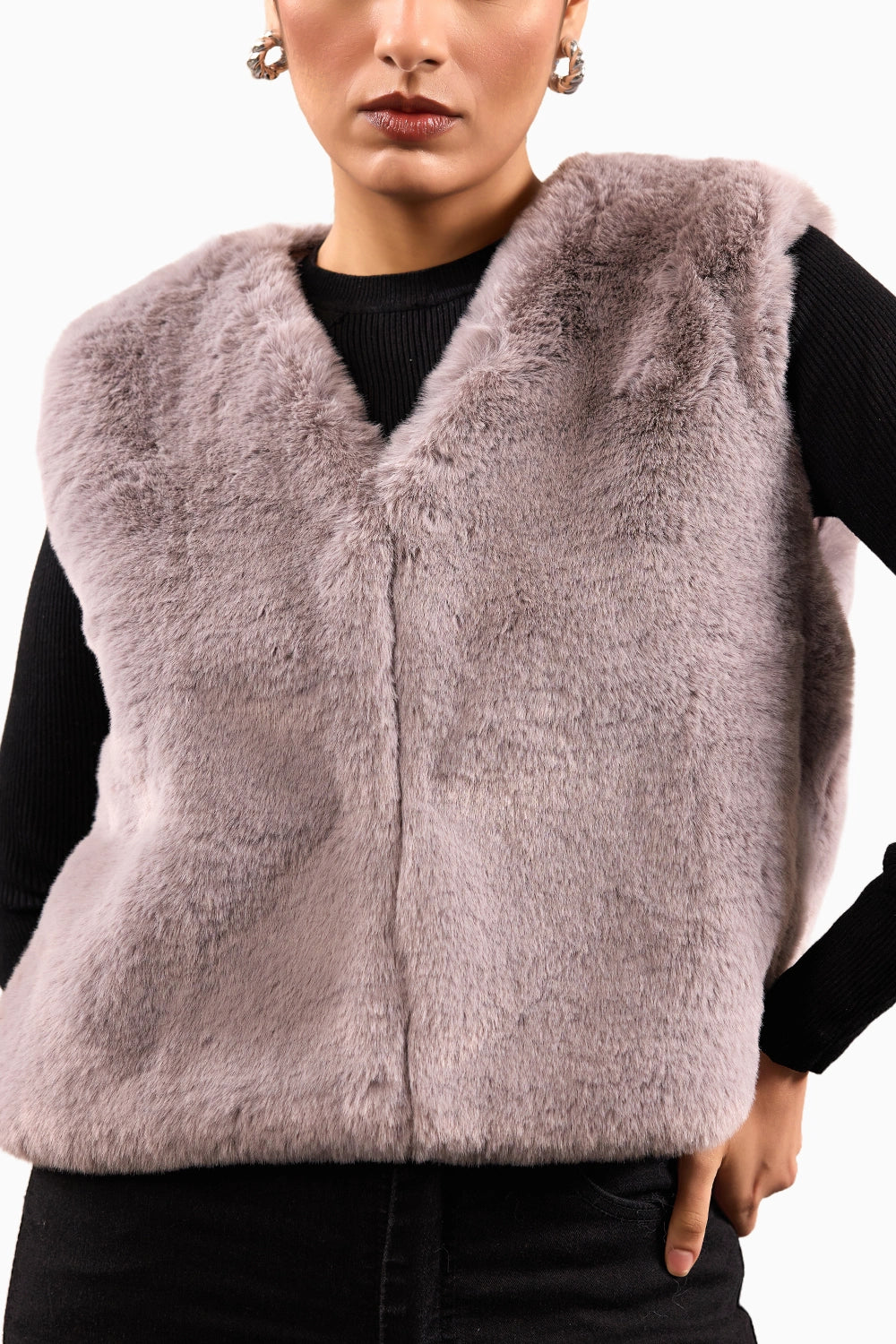 Furry Cloud Vest