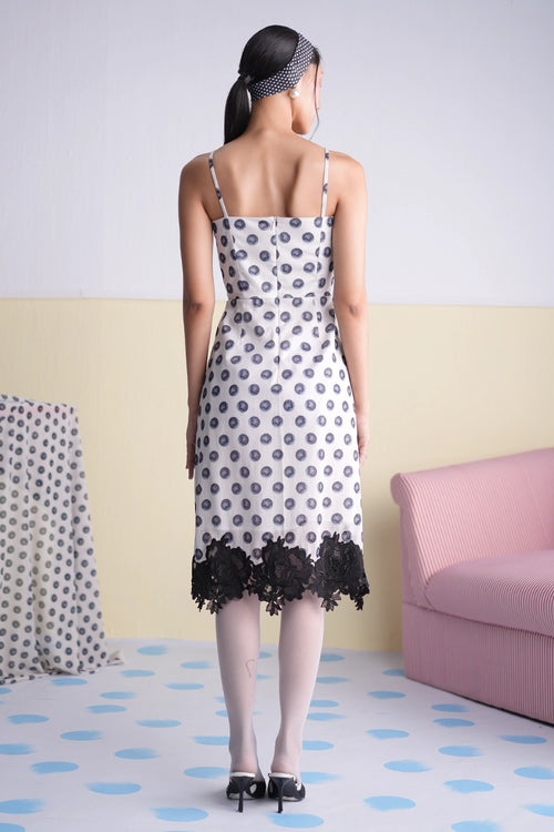 Margot Midnight Lace Dress