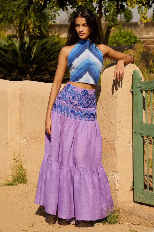 Purple Espina Skirt