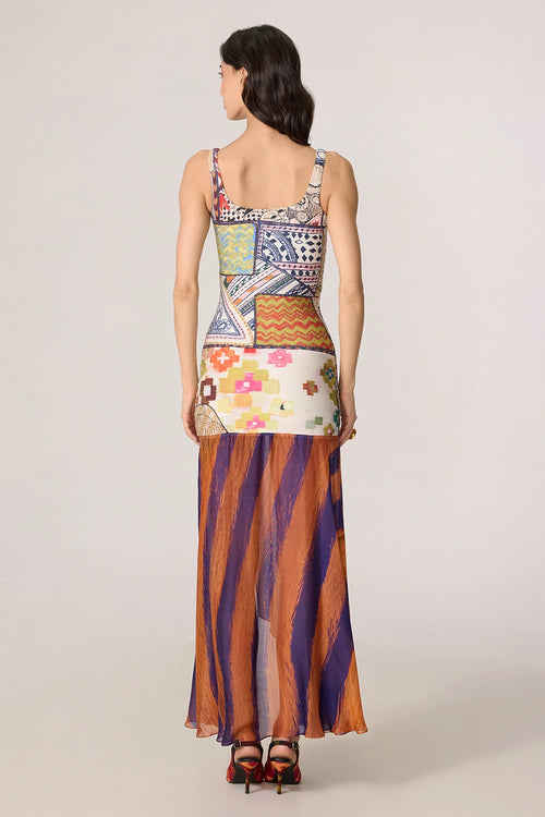 Multi Capri Dress
