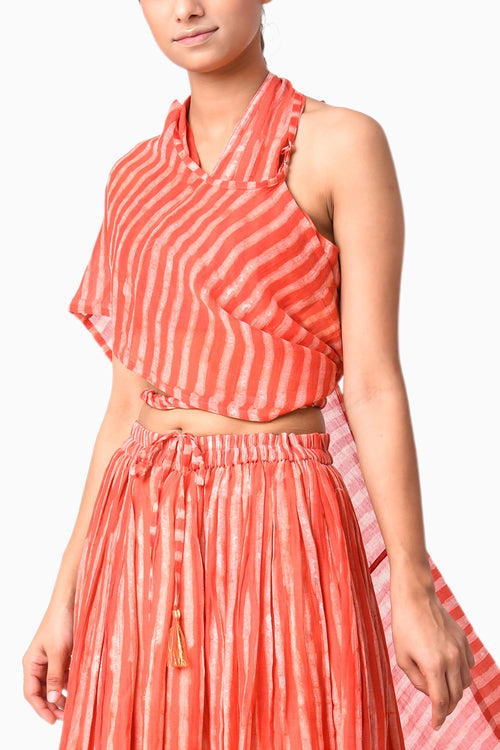 Diy Coral Shima Tama Sari Set