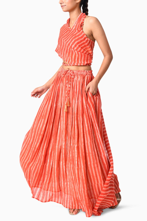 Diy Coral Shima Tama Sari Set