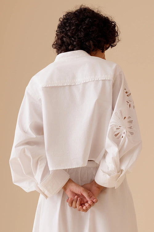 Ann White Shirt