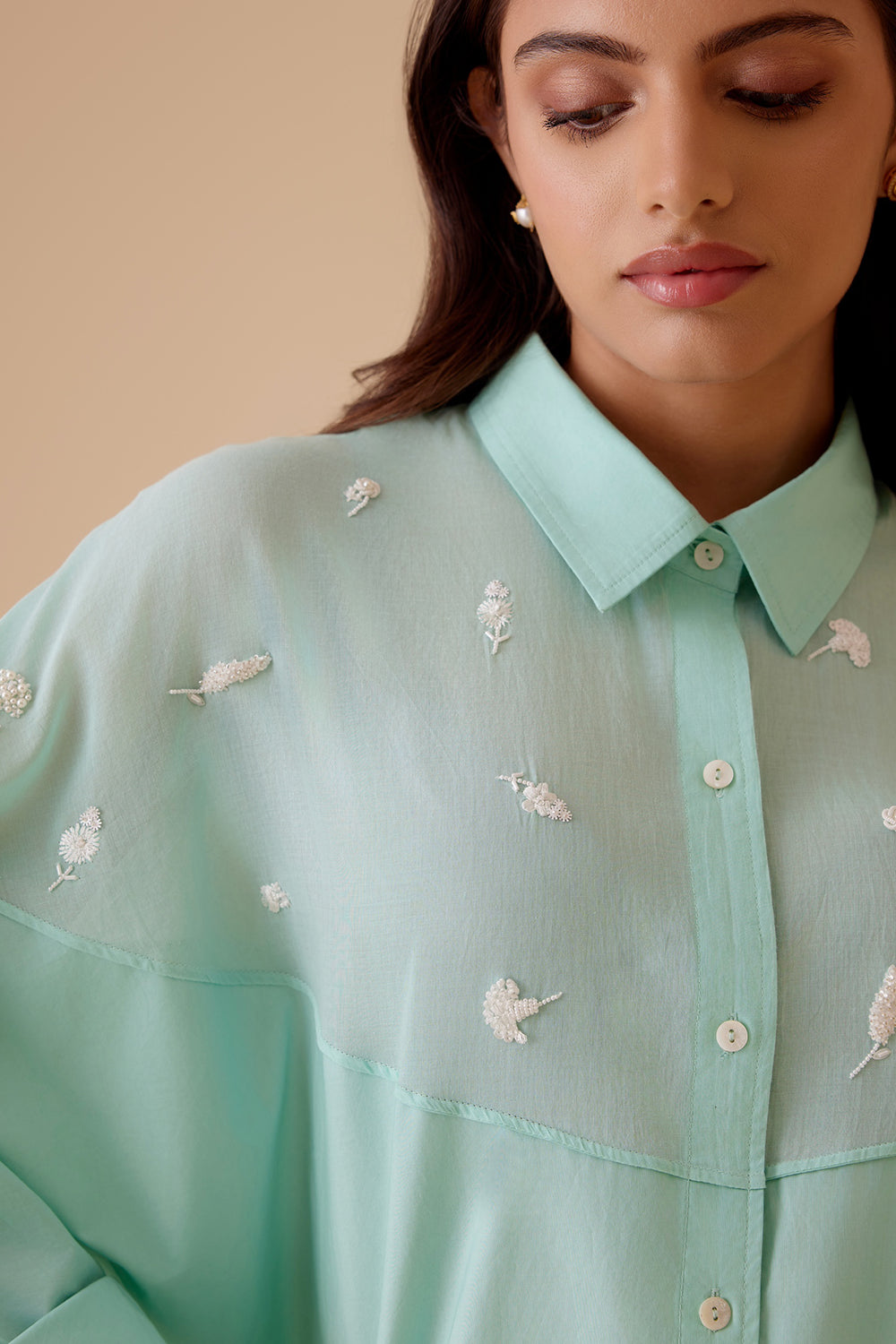 Emma Mint Shirt