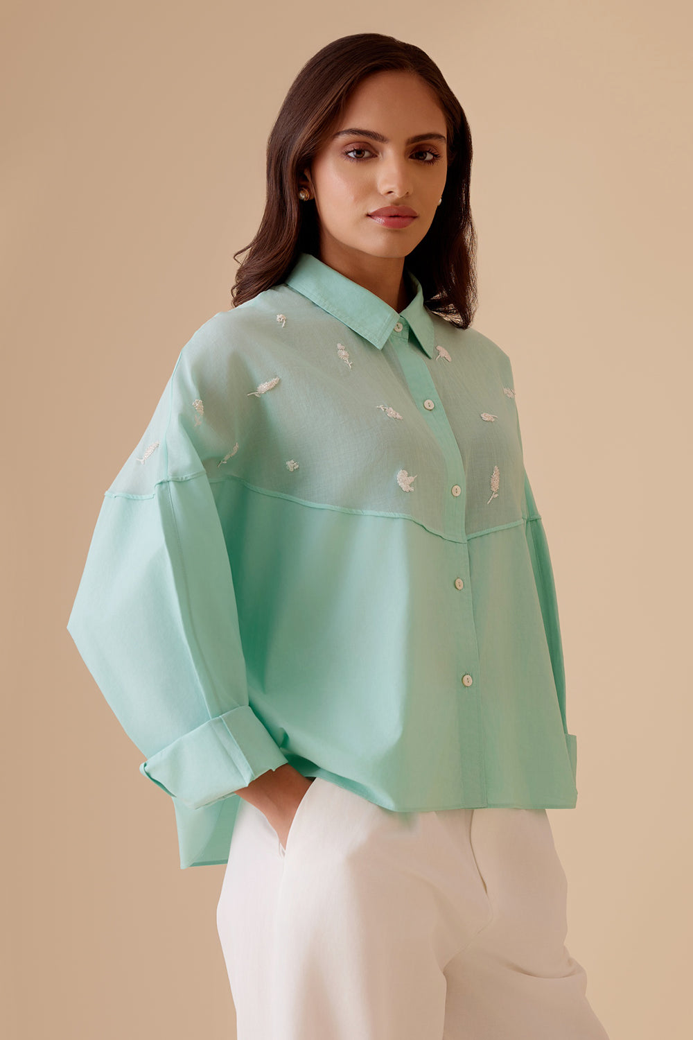 Emma Mint Shirt