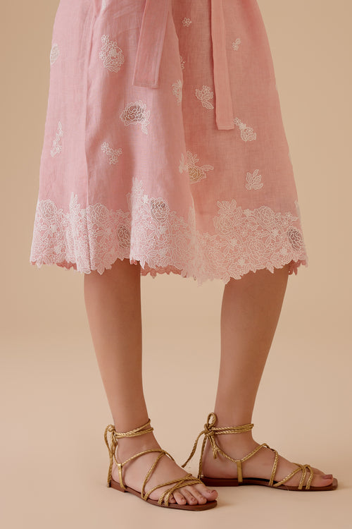 Sana Long Pink Dress
