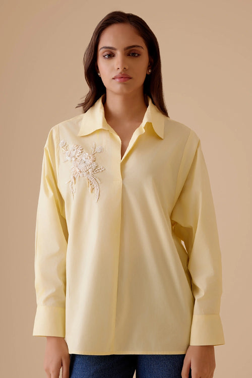 Nisha Yellow Shirt