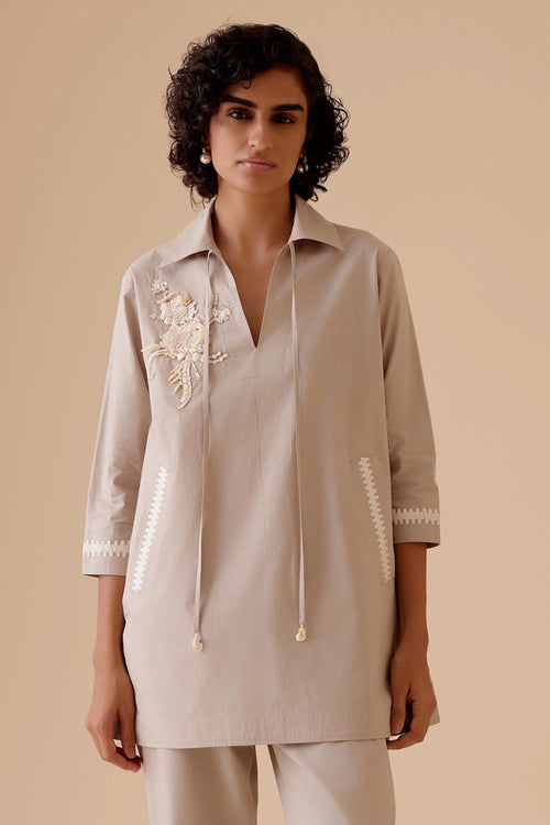 Fiona Sand Tunic