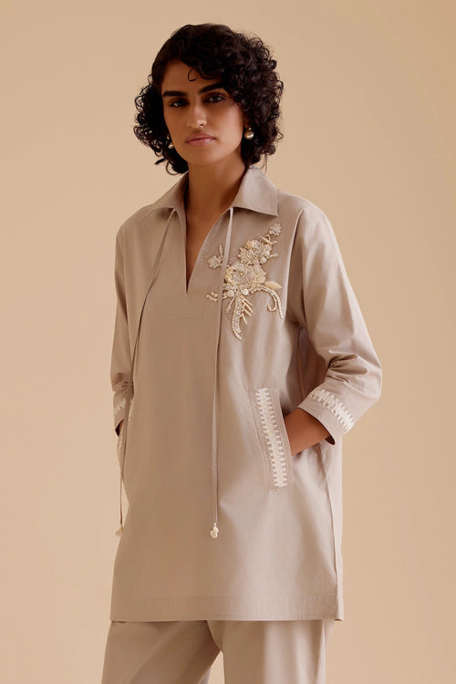 Fiona Sand Tunic