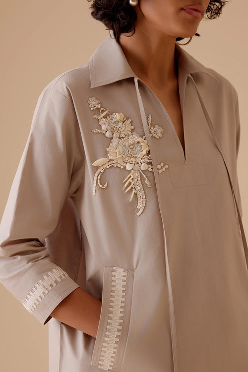 Fiona Sand Tunic