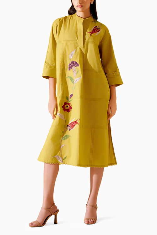 Neela Mustard Dress