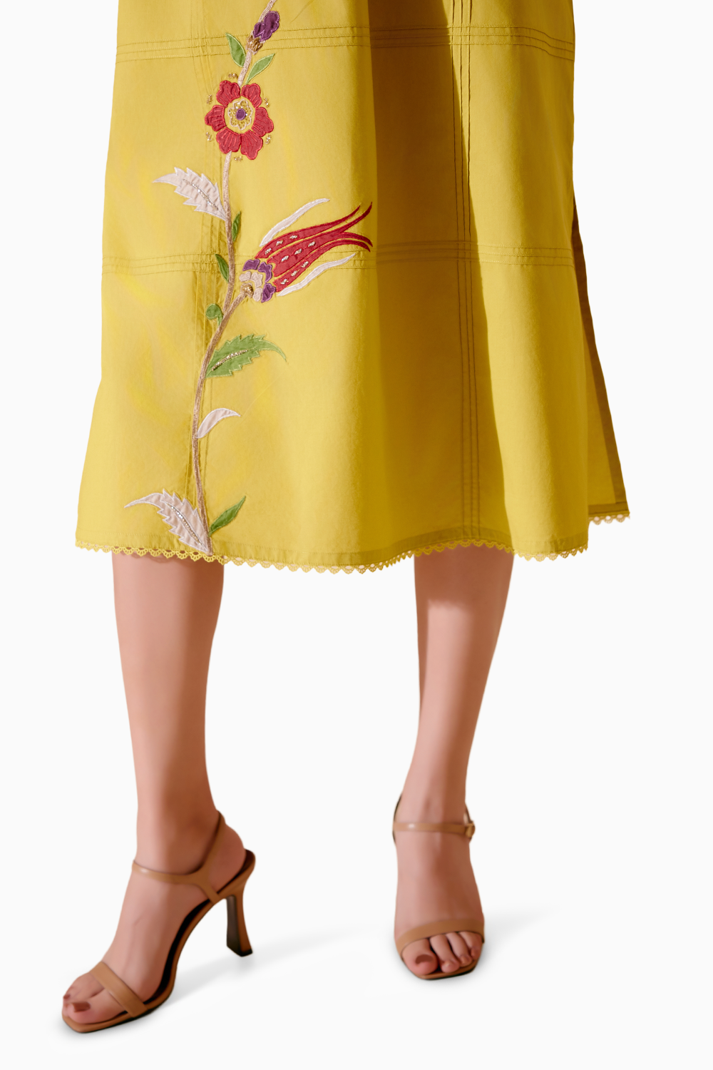 Neela Mustard Dress