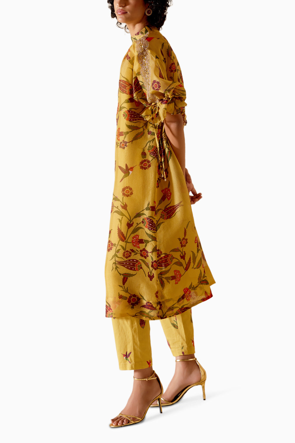 Bia Yellow Printed Kurta Set