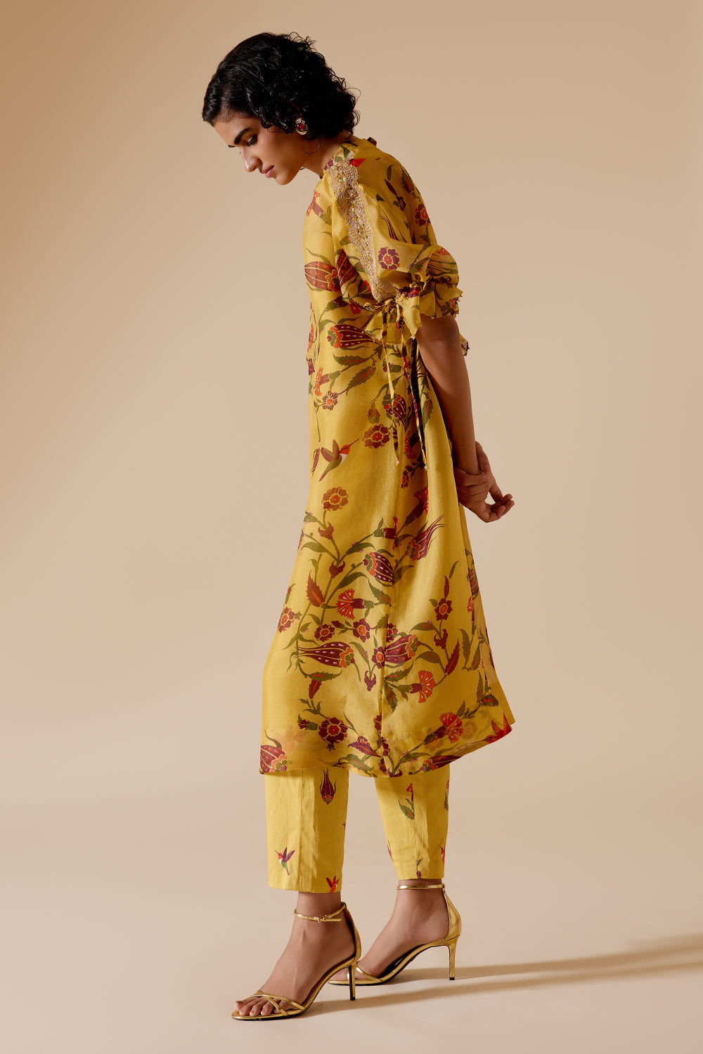 Bia Yellow Printed Kurta Set