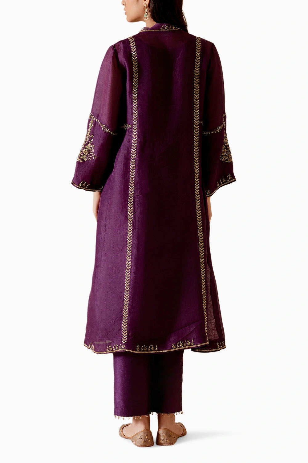 Reshma Purple Kurta Set