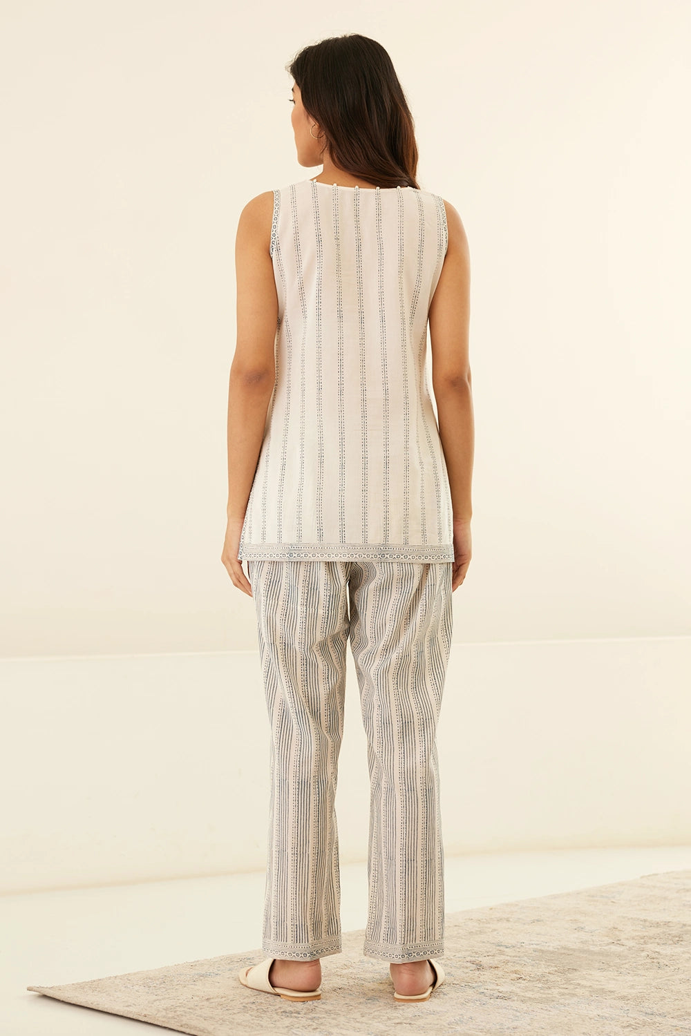 Papyrus White Kimono Set