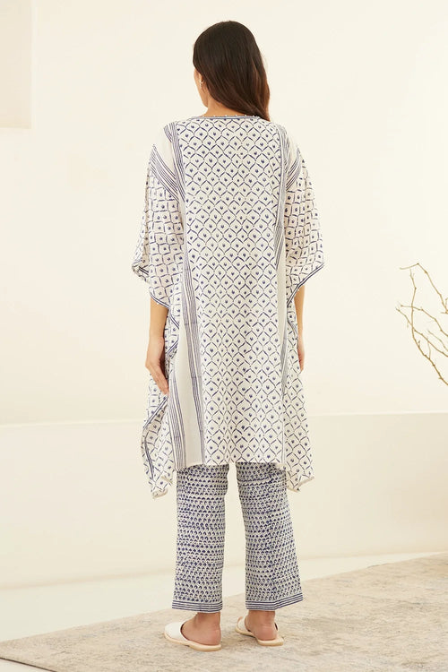Whisper White Assymetric Co-ord Set