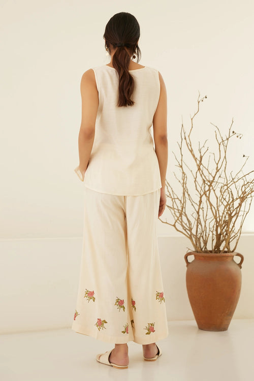 Pristine White Kimono Set