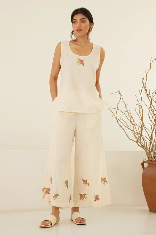 Pristine White Kimono Set