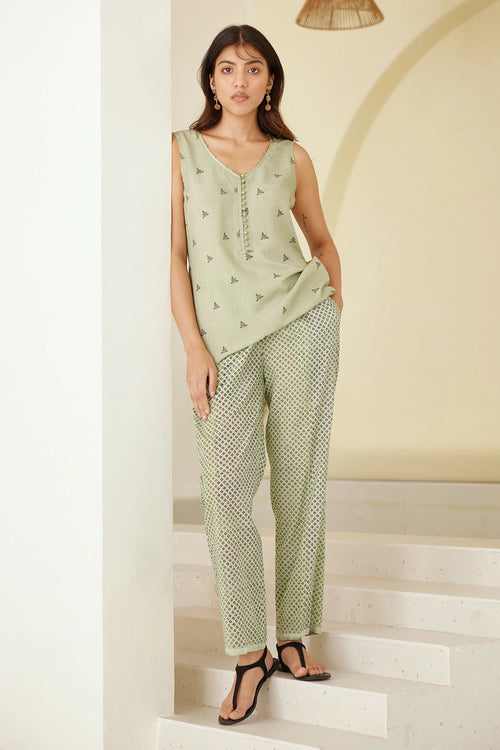 Dust Green Co-ord Set