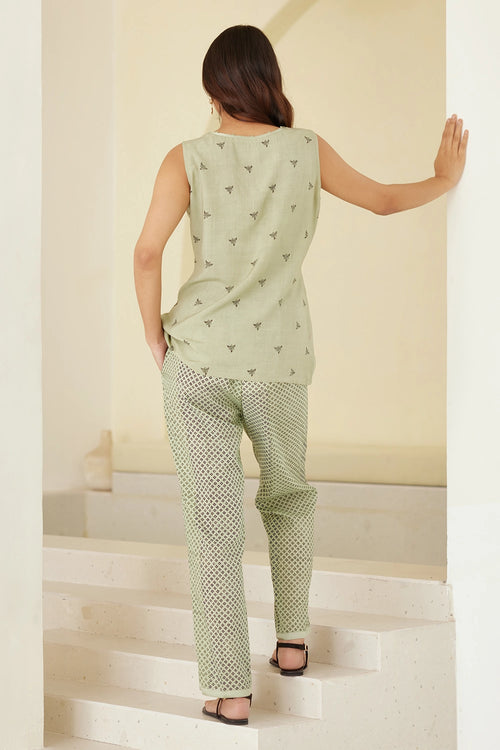 Dust Green Co-ord Set