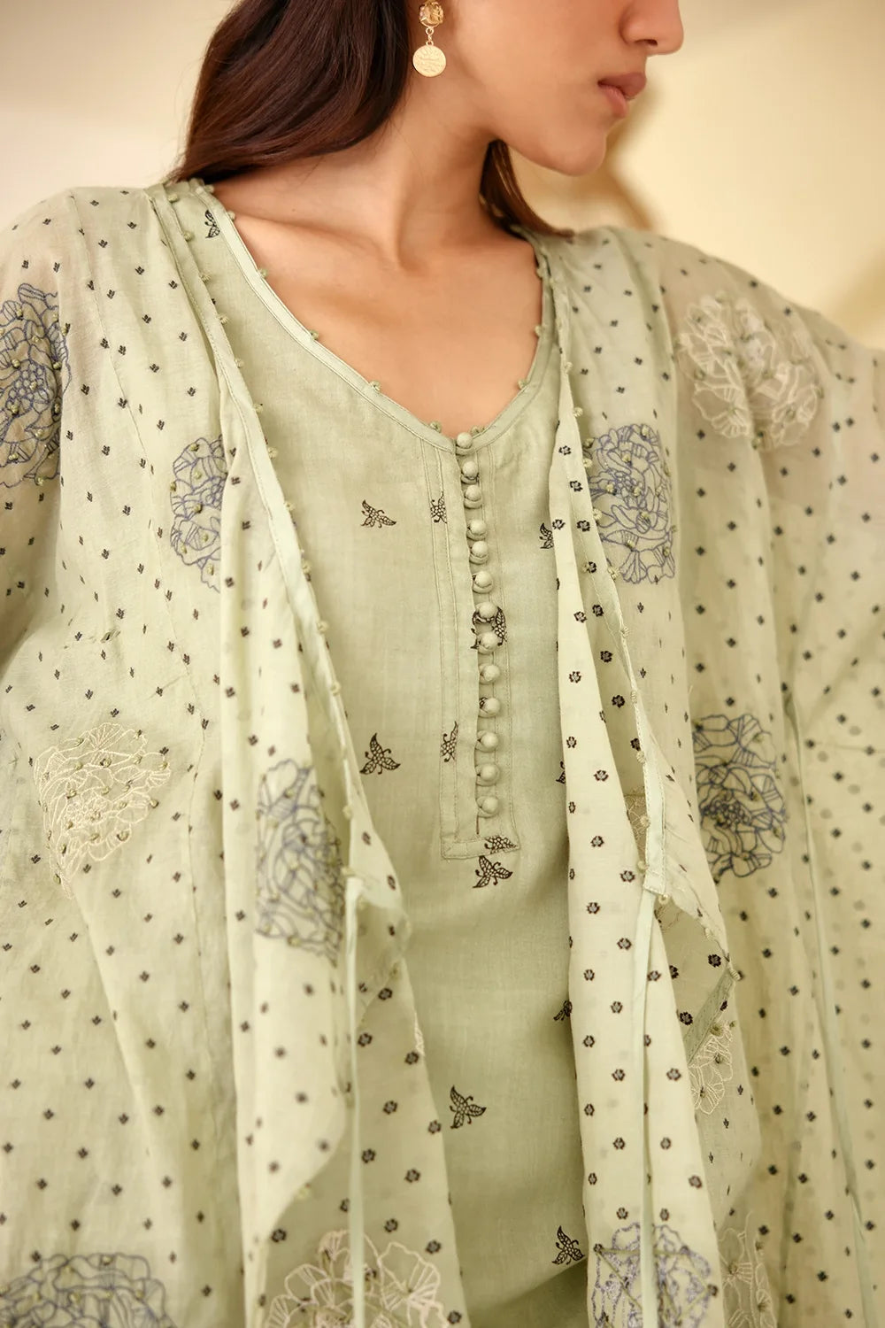 Dust Green Co-ord Set