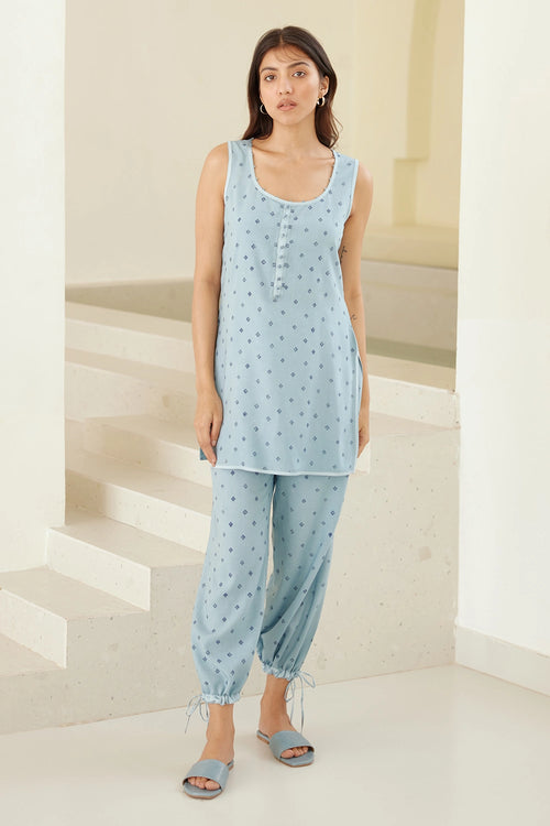 Vista Blue Co-ord Set