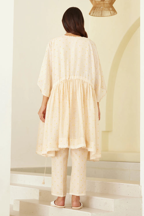 Almond Beige Tunic Set