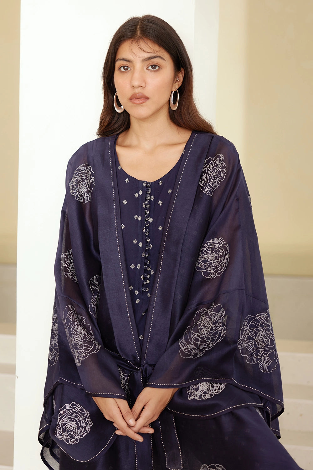 Insignia Blue Kimono Set