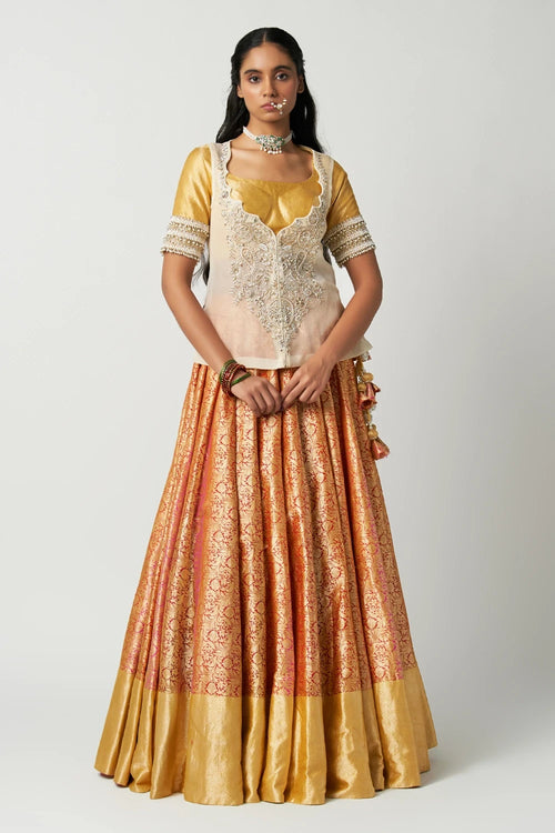 Mallika Lehenga and Zarnoor Koti Set