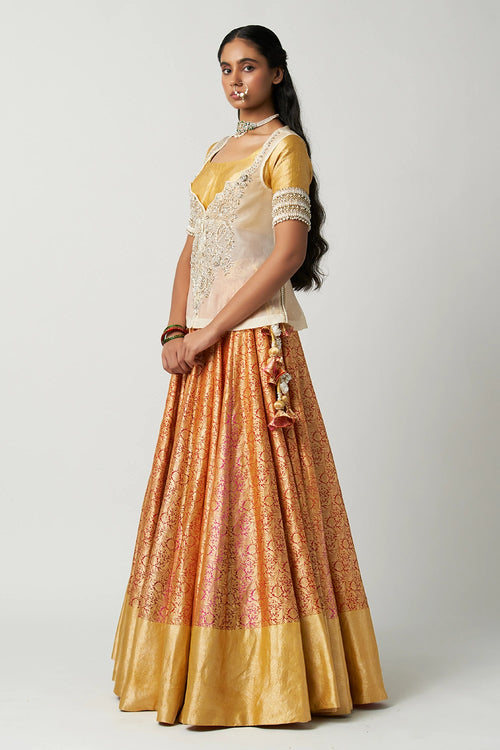 Mallika Lehenga and Zarnoor Koti Set