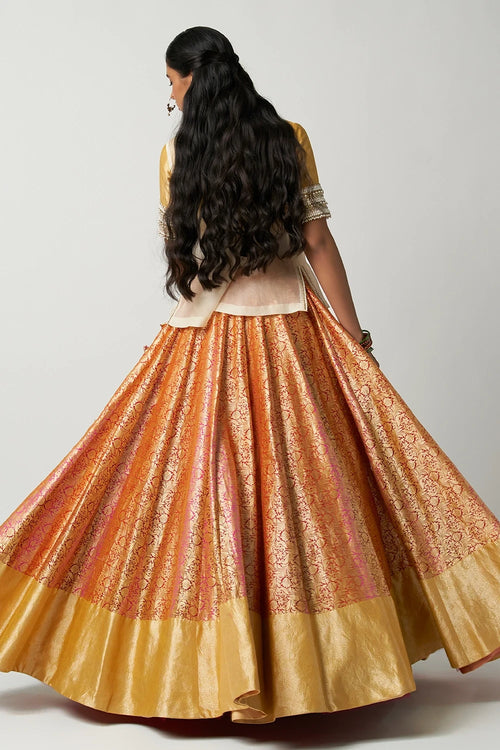 Mallika Lehenga and Zarnoor Koti Set