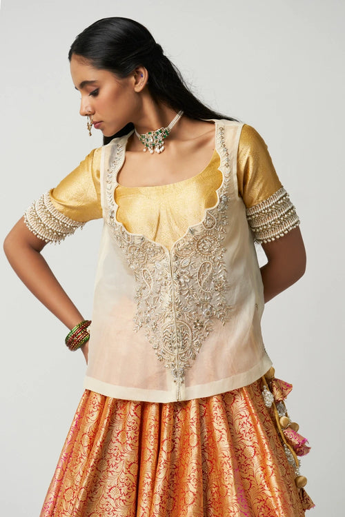 Mallika Lehenga and Zarnoor Koti Set