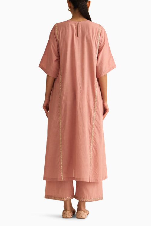 Albela Old Rose Kurta Set