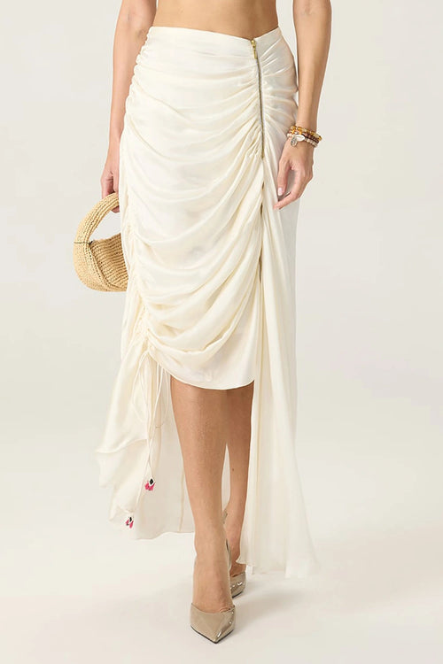 White Quincy Skirt