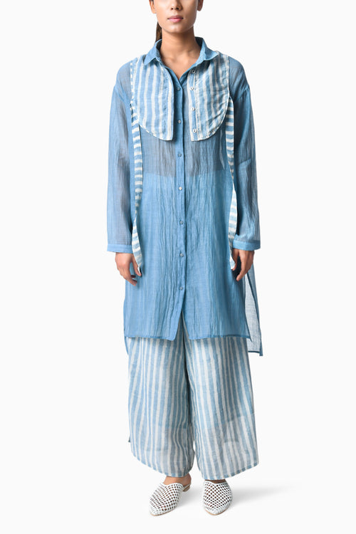 Sky Shirt Co-ord Set