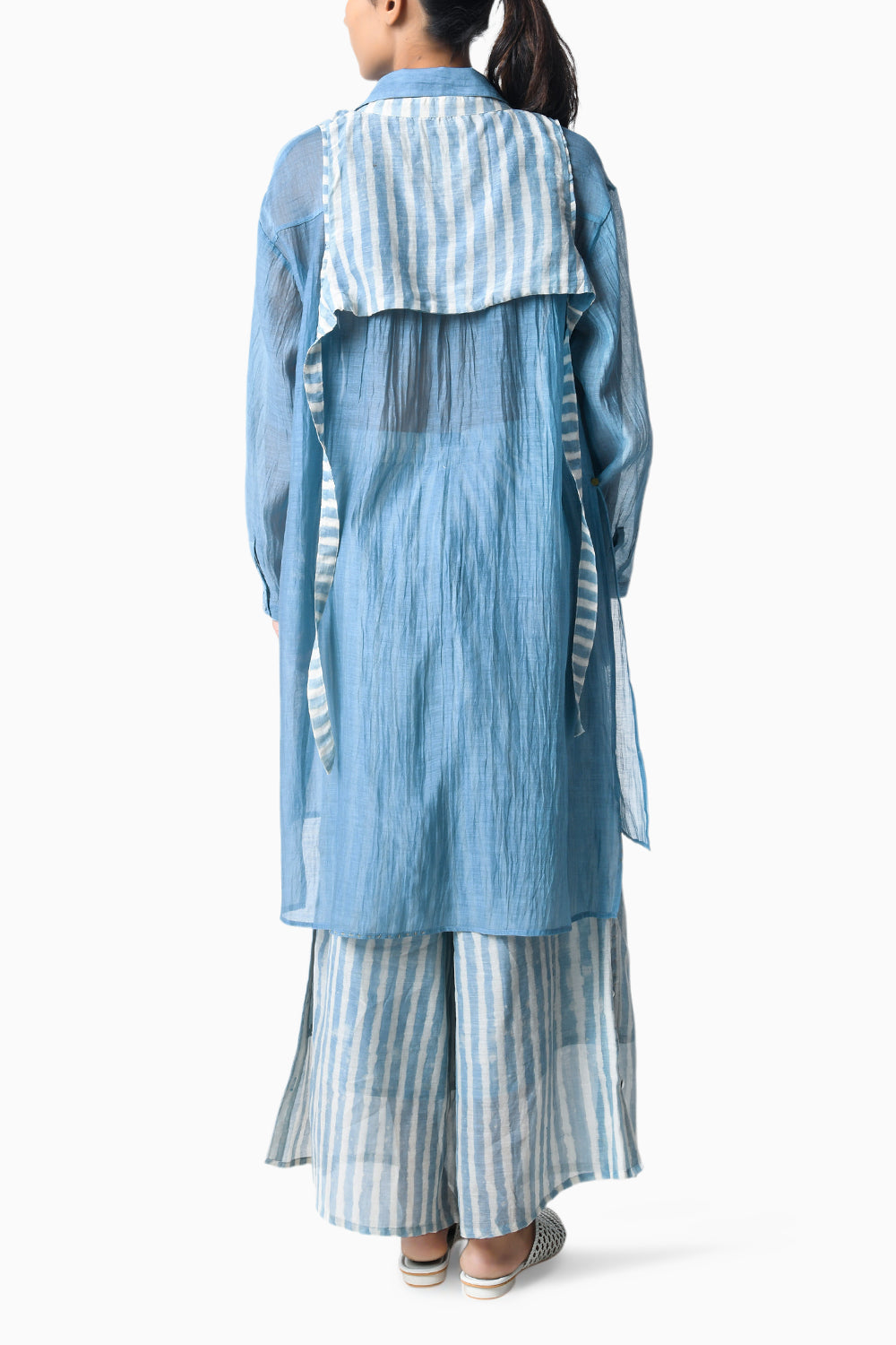 Sky Shirt Co-Ord Set