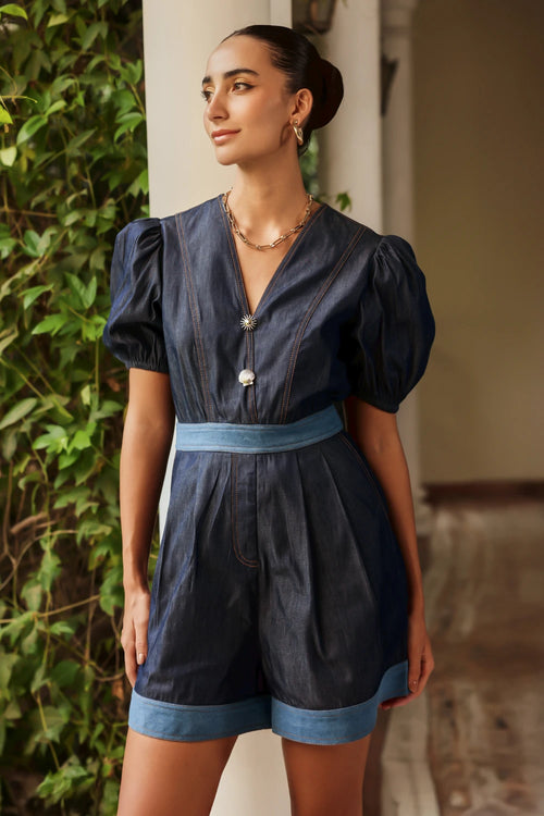 The Denim Playsuit