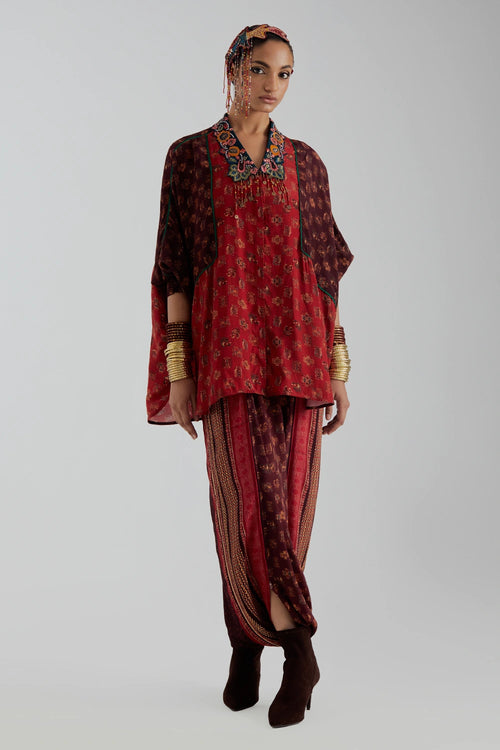 Mandala Sindoor Shirt Set